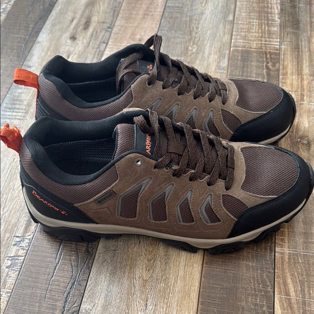 BearPaw Men's Brown and Black Sneakers
